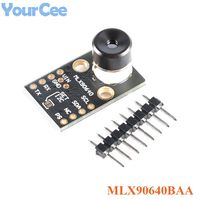 AMG8833 IR 8*8 MLX90640 32*24 Sensor de temperatura de matriz de imágenes térmicas MLX90640BAB MLX90640BAA cámara infrarroja MLX90640ESF-BAB - imagen 3