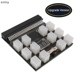 Placa Breakout HP PSU 12 V con 12 Puertos de 6 Pines para Minería
