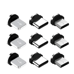 McGiLLon Punta Magnética 3 en 1 iPhone Samsung Micro USB a USB-C