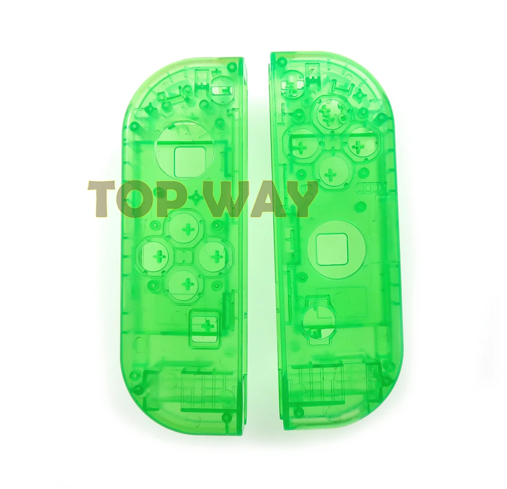 1 Juego de carcasa transparente de plástico R L, carcasa para Nintendo Switch NS Joy Con, controlador transparente, carcasa derecha izquierda - imagen 4