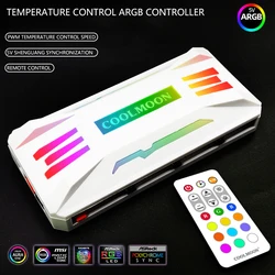 Controlador PWM ARGB Ventiladores PC – Inalámbrico