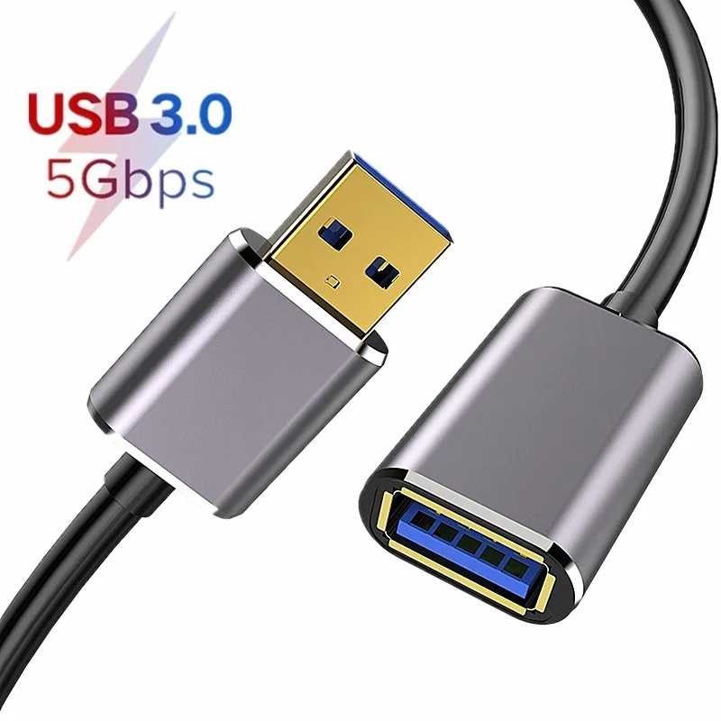 Cable de disco flash USB 3,0, extensor de unidad Flash USB A para teclado, Webcam, GamePad, Cable de extensión de concentrador USB OTG