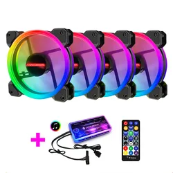 Coolmoon Ventilador ARGB 120mm - Aura Sync