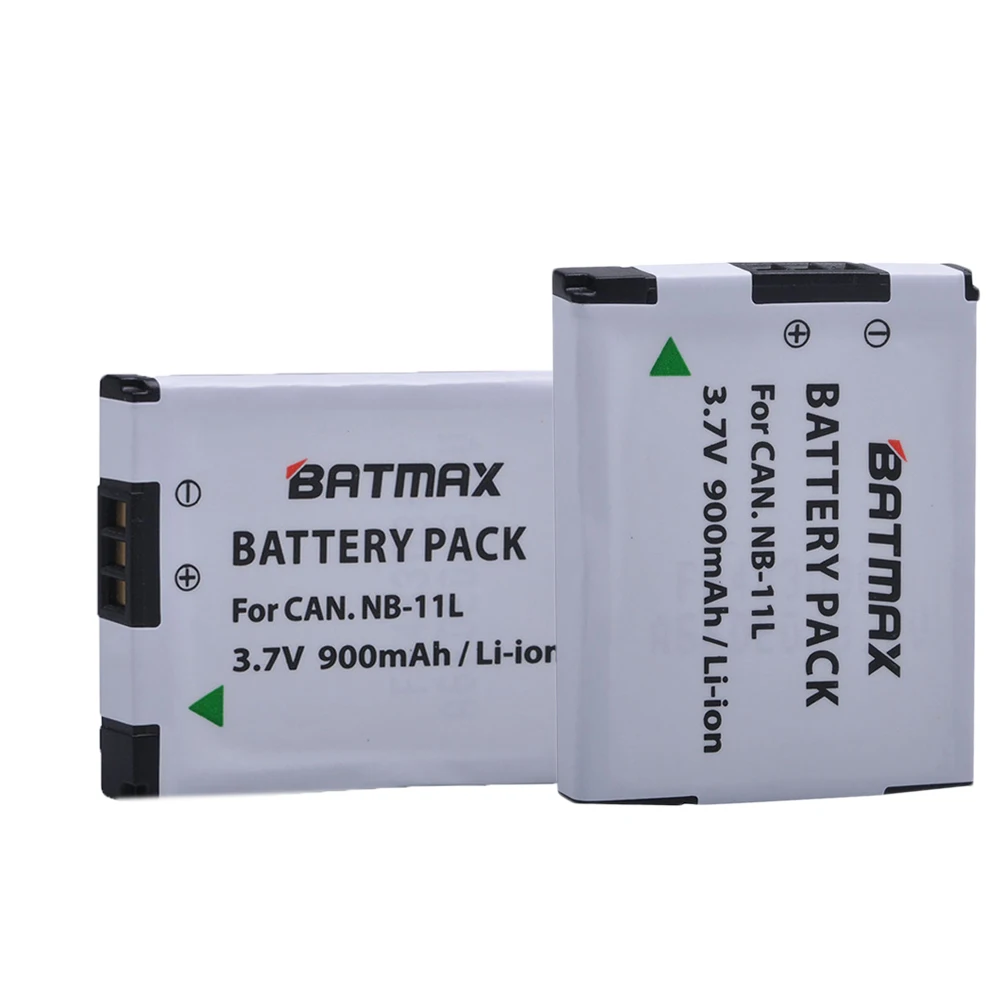 Batmax NB-11L NB-11LH Batería para Canon PowerShot A2400 A2500 A2600 A3400 A3500 A4000 IS ELPH 320 340 350 HS IXUS 265