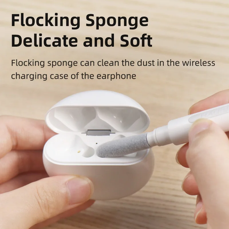 Kit Limpieza AirPods – Cepillo Limpiador Antigrasa + Estuche - imagen 5