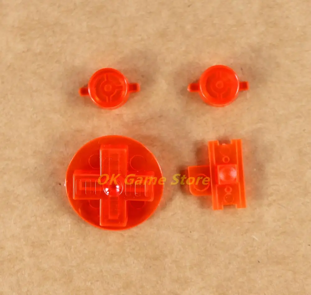 30 set/lote juego de botones multicolores para teclados Gameboy Classic GB botones A B d-pad para GBO DMG DIY para Gameboy GB - imagen 5