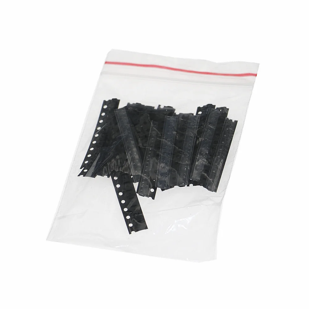 Kit surtido de transistores de Chip SMD, 20 valores, 10 unidades, 2N2222, S8050, S8550, S9014, S9015, S9018, TL431, C945, A1015, C1815, A42, A92, 200 unidades por lote - imagen 2