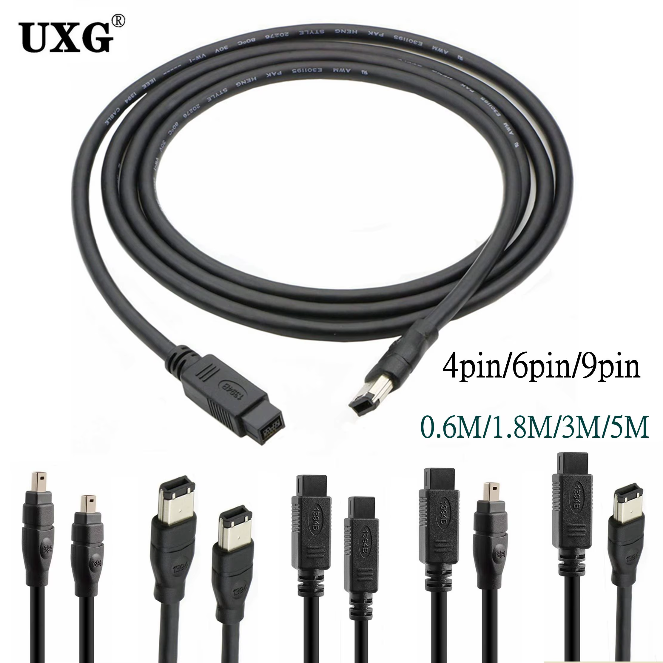 Cable Firewire IEEE 1394B Transferencia de Datos Rápida y Fiable - imagen 4