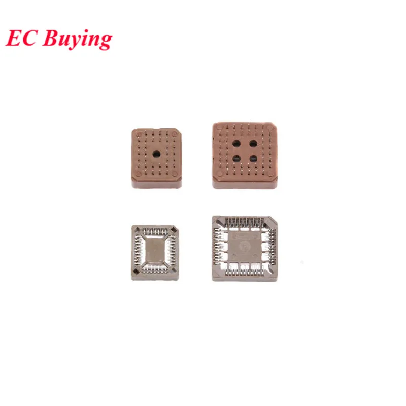 10 unids/lote PLCC32 PLCC44 SMD DIP PLCC SOP IC conector convertidor conectores IC soporte Base de prueba 32 pines 44 pines - imagen 3