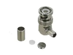 Conector BNC Ángulo Recto para Cable RG8X y LMR240