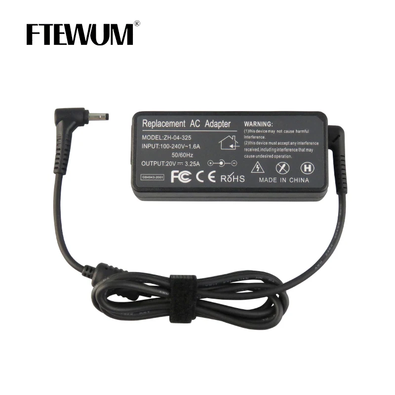 Adaptador para portátil, cargador de 20V, 2.25A, 45W, 4,0x1,7mm, para Lenovo IdeaPad 310, 110, 100, 100S-14, 15, YOGA 520, 710, 710s, 310-14 PA-1450-55LN - imagen 3