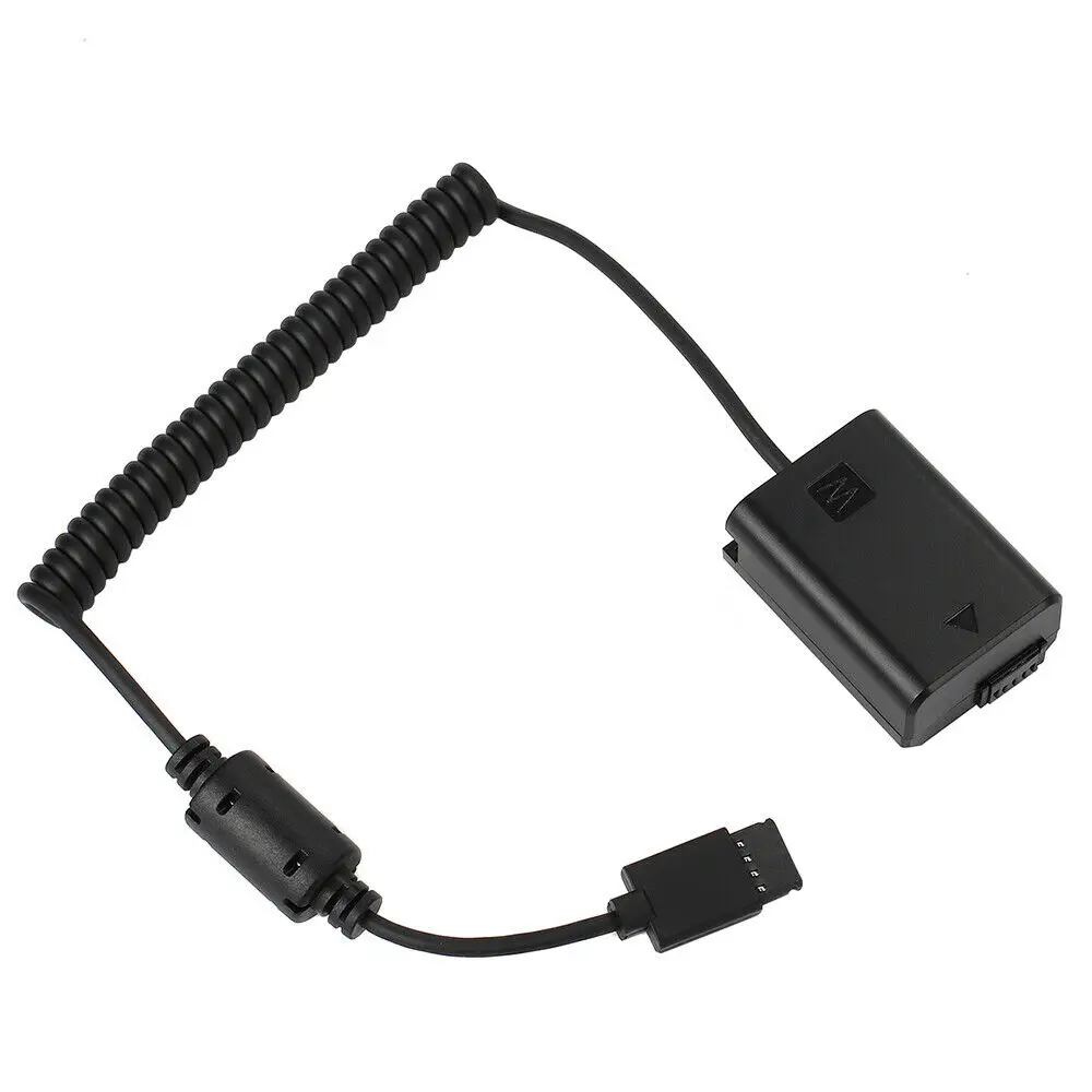 FOTGA DJI to NP-FW50 Dummy Battery Power Adapter Converter DC Couple Adapter Cable for Sony A6000 - imagen 4