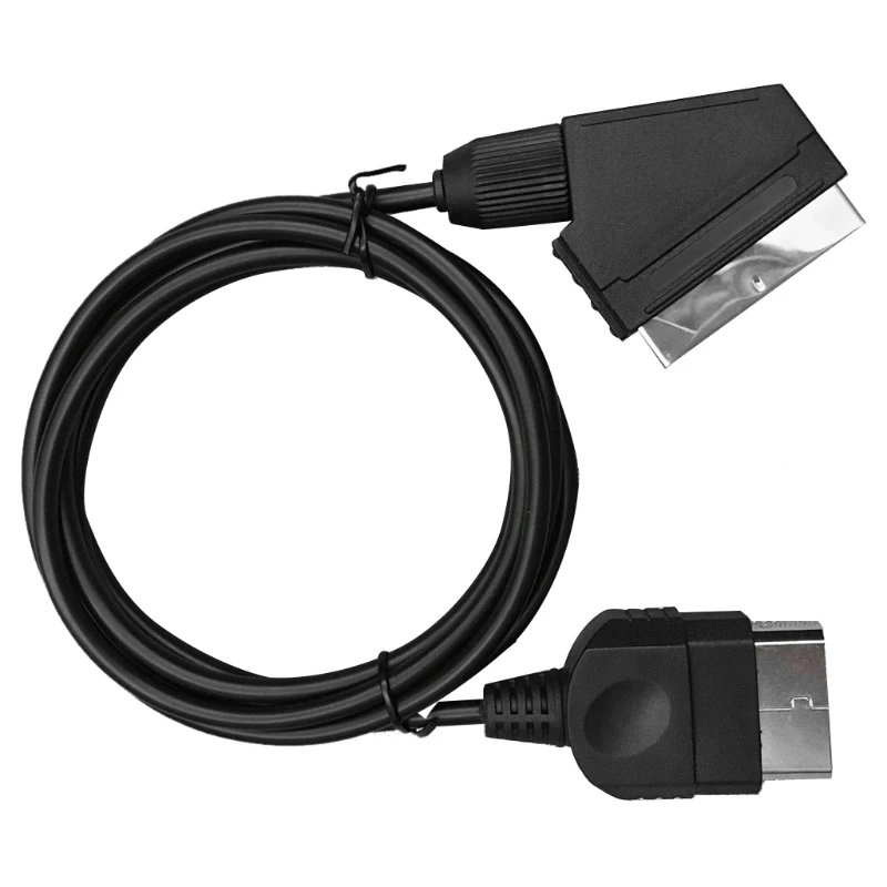 Cable SCART de 1,8 m para cable de TV HD AV clásico de Microsoft Xbox - Accesorio para consola de juegos - imagen 5