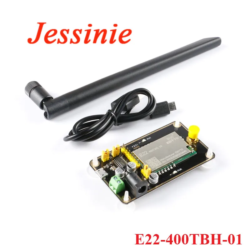 Módulo receptor y transmisor inalámbrico LoRa, Kit de placa de desarrollo de prueba, 433MHz, E22-400TBH-01, SX1262, SX1268 - imagen 3