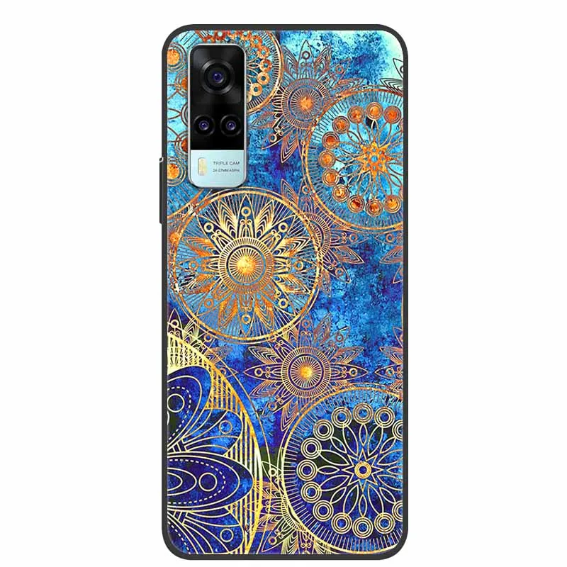 Funda a prueba de golpes para vivo Y31 2021, carcasa trasera de silicona suave de TPU para Vivo Y53S 4G Y31 2021 Y 31, funda V2036 de teléfono, dibujos animados bonitos - imagen 5
