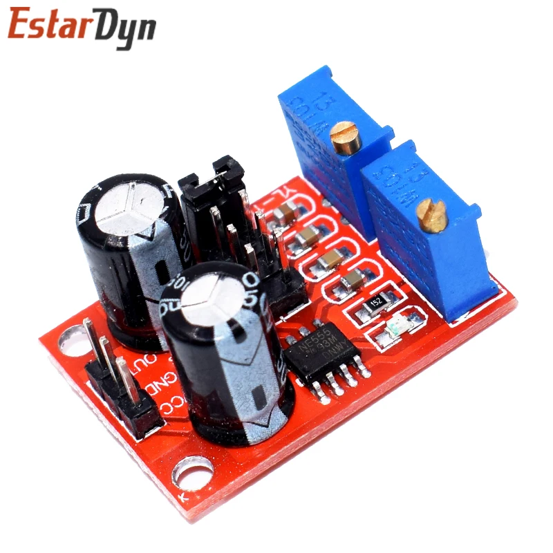 Frecuencia de pulso NE555, módulo ajustable de ciclo de trabajo, generador de señal de onda cuadrada/rectangular, controlador de motor paso a paso - imagen 4