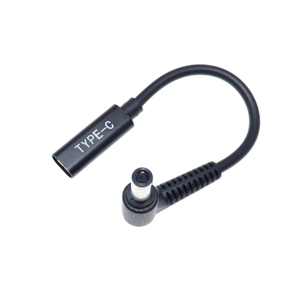 Convertidor de enchufe macho USB tipo C a 6,0x0,6/6,0mm x 3,7mm, Cable de carga para ordenador portátil Asus, adaptador de fuente de alimentación para Notebook PC - imagen 5
