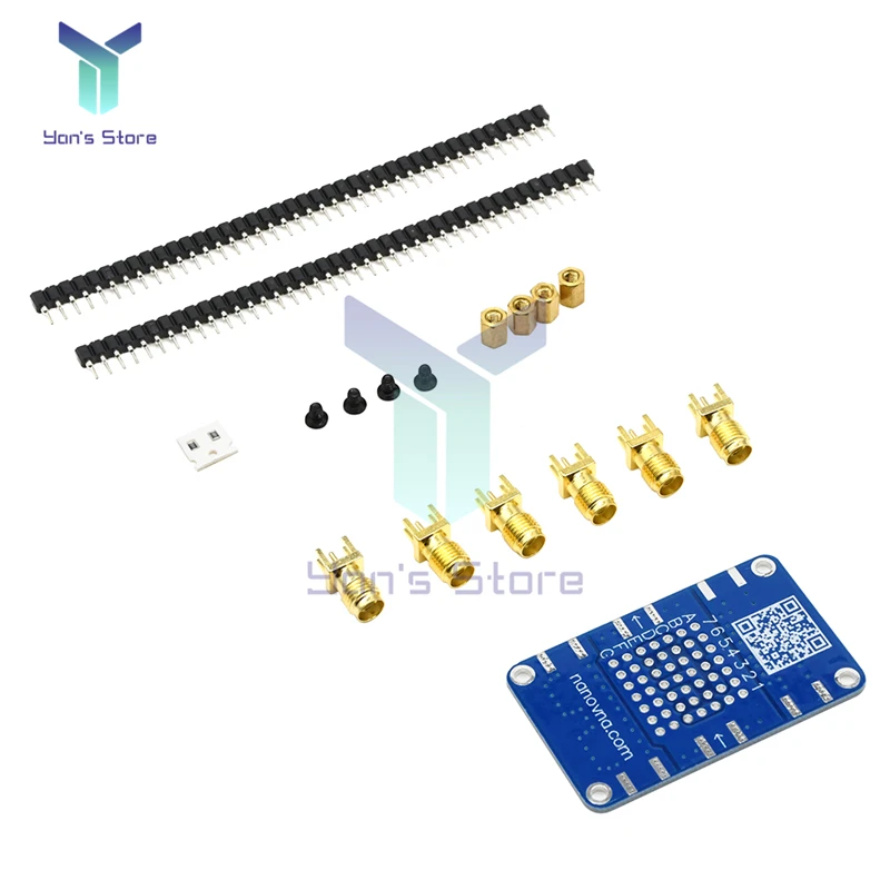 Kit de tablero de prueba NanoVNA, tablero de demostración de prueba VNA, tablero de prueba de analizador de red vectorial - imagen 3