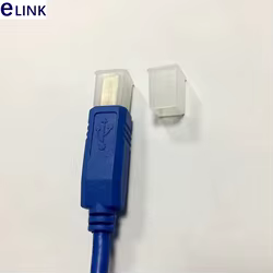 USB-B2.0 tapa antipolvo macho 100 piezas cubierta tipo escalera tapón protector impermeable polvo antioxidación PE envío gratis ELINK