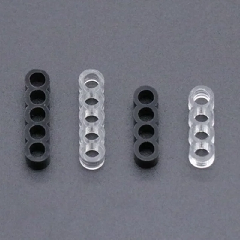 Cable de acrílico redondo para ordenador, 4 pines, 5 pines, 1 línea, Cable-2pcs de alimentación Sata Molex