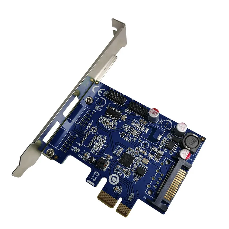 Tarjeta de expansión PCIe, 2 puertos Usb internos, 2 puertos, 9 pines, Usb 2,0, Bluetooth, WIFI, adaptador PCI-E - imagen 5