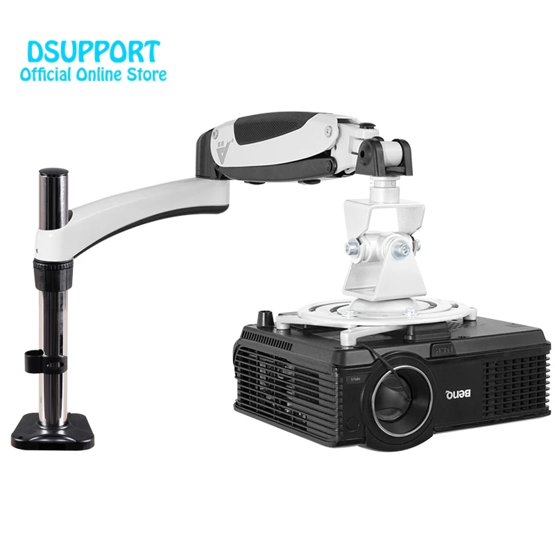 Soporte de escritorio para proyector Soporte de escritorio para proyector universal retráctil de movimiento completo - imagen 2