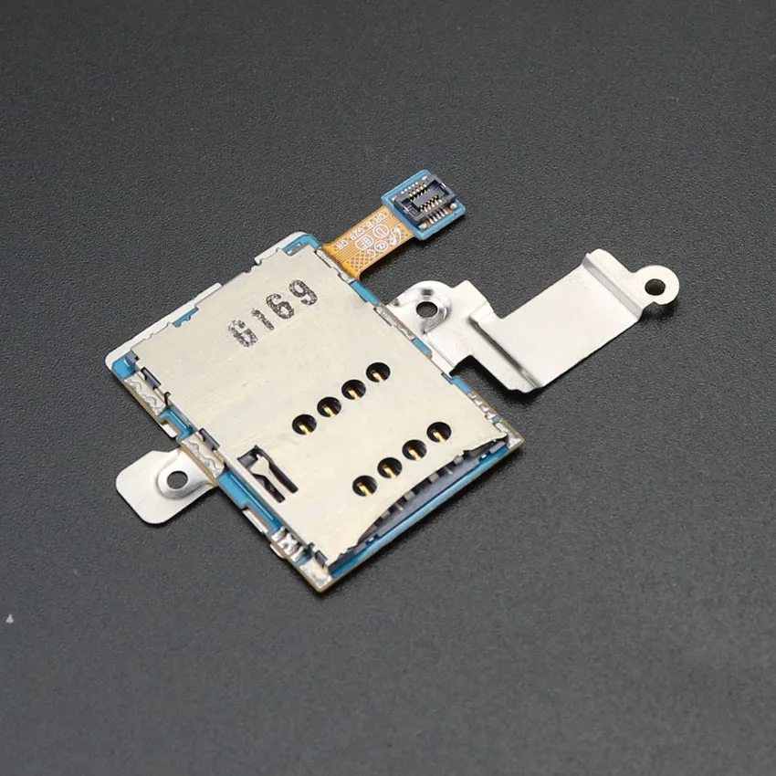 Adaptador de tarjeta Sim, lector de tarjetas SIM, soporte, bandeja, ranura, Cable flexible para Samsung Galaxy Note 10,1 N8000 GT-N8000 - imagen 2