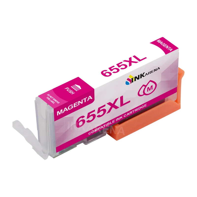 INKARENA-cartuchos de tinta para impresora, Kit de repuesto para HP655, HP 655 Deskjet 4615 4625 3525 5525 6520 6525 6625, 655XL - imagen 4