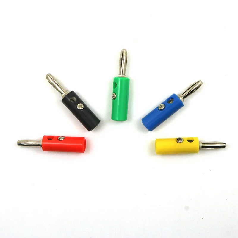 Conector banana tornillo 4 mm para altavoces - colores variados - imagen 5
