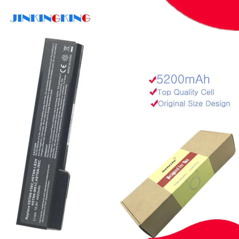 Batería para portátil de 6 celdas para Hp ProBook 6360b 6460b 6465b 6470b 628668 -001 628670 -001 659083 -001 EliteBook 8460p 8460w 8470p