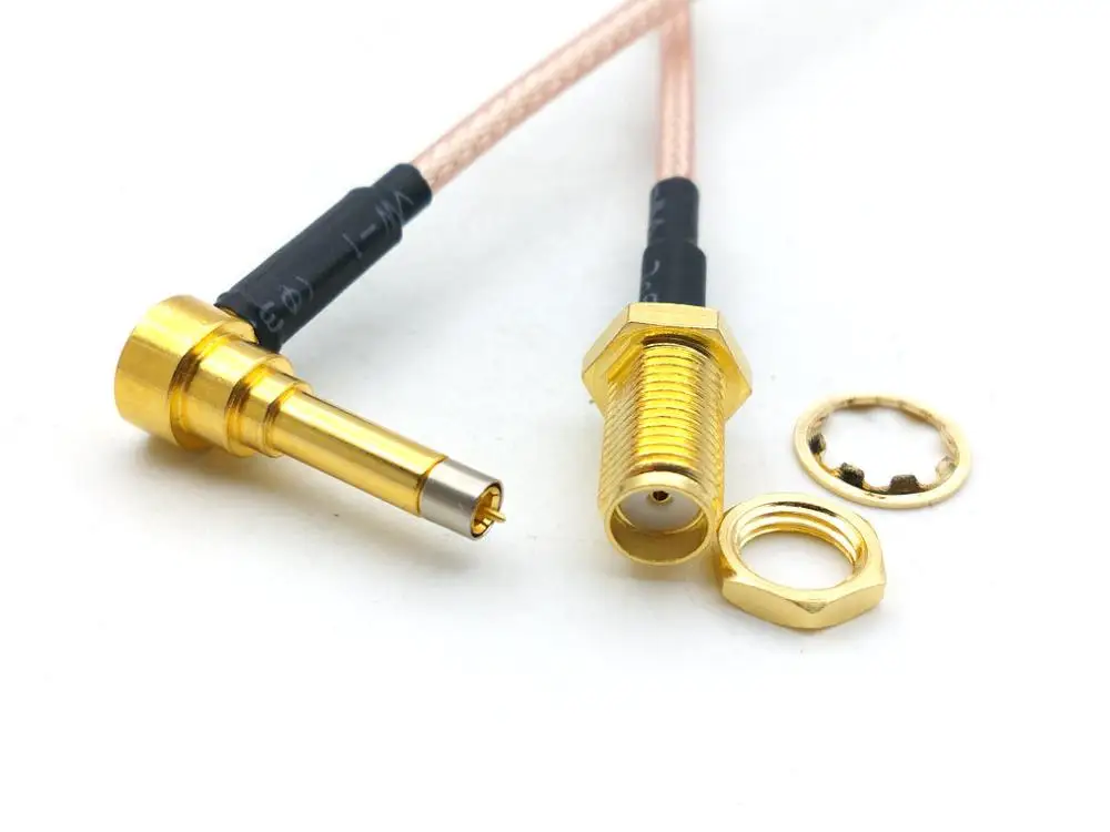 10 piezas MS156 enchufe macho a SMA hembra sonda de prueba RG316 Cable 15cm/30cm - imagen 2