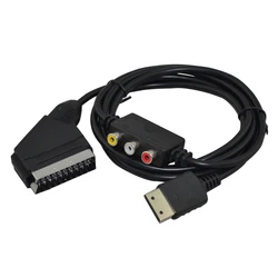 Cable SCART para SEGA Dreamcast con adaptador AV