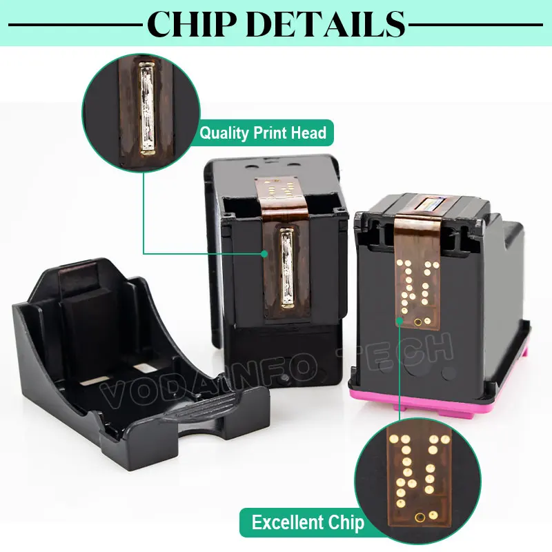 Reemplazo de tinta Royek 302XL para cartuchos HP 302 XL HP302 DeskJet 1110 1112 2130 Officejet 3630 4250 impresora - imagen 4