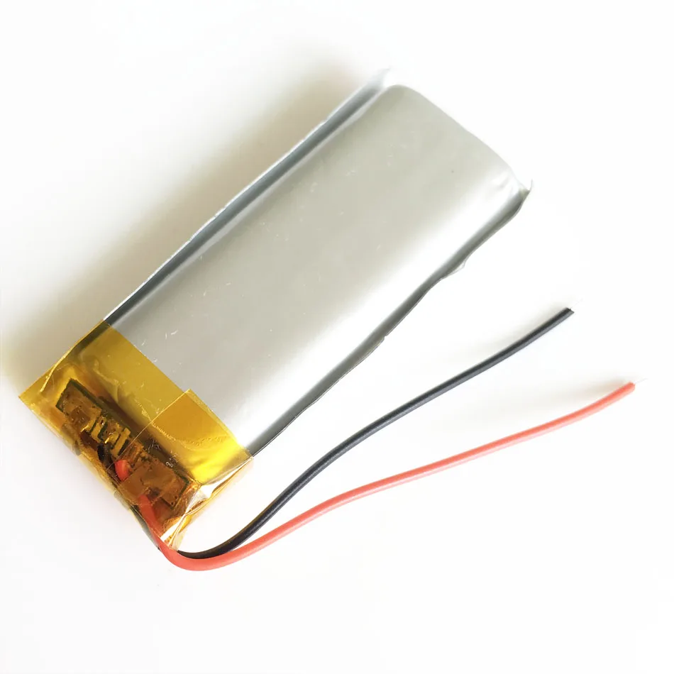 Batería recargable LiPo de polímero de litio de 3,7 V 1000 mAh 822048   Para Mp3 GPS PSP Vedio Game 8*22*48mm banda inteligente - imagen 3