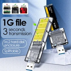 Caja UTHAI SSD M.2 NVMe a USB 3.0 – Externa Protectora