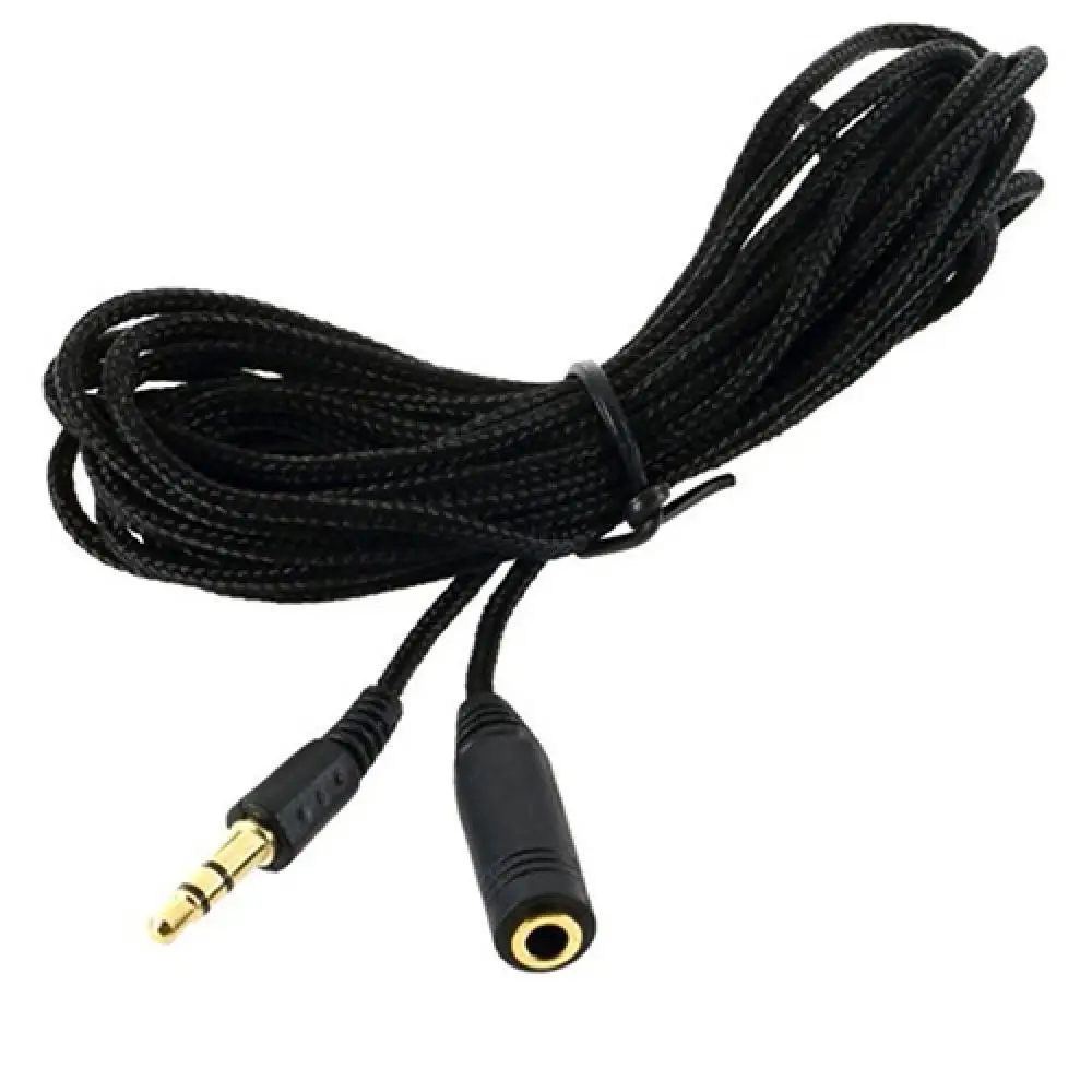 10 pies 3 5 mm Jack hembra a macho a auriculares cable de extensión de audio estéreo accesorios