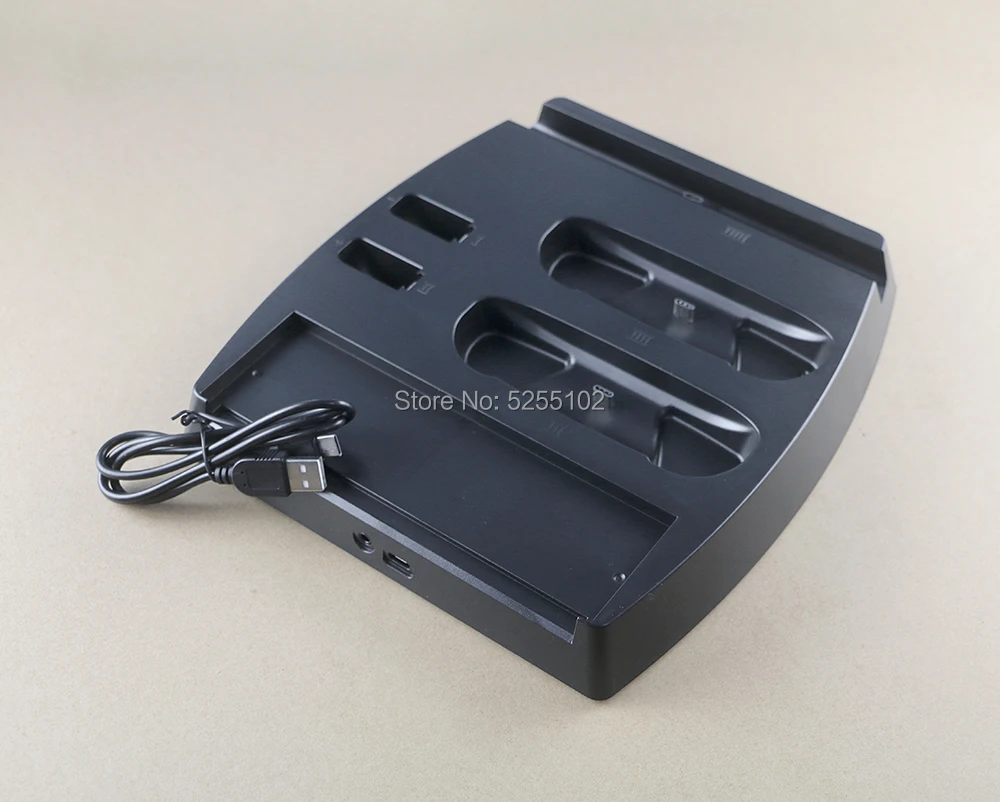 Para Nintendo Switch estación de carga rápida multifuncional soporte de almacenamiento de muelle soporte de cargador de consola para consola NS Switch - imagen 2