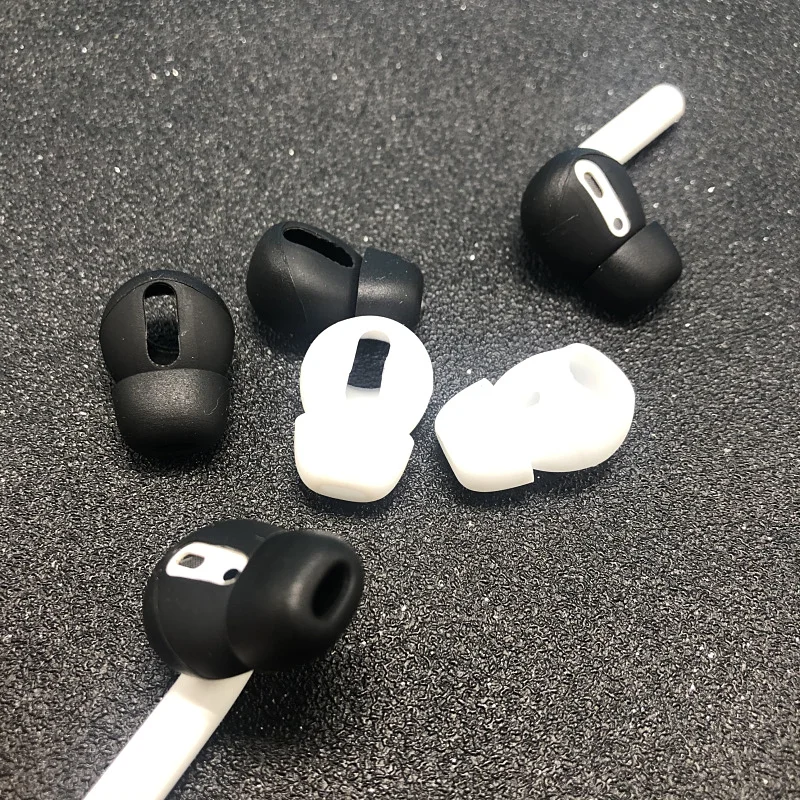Ear pads for Airpods 1/2 Wireless Bluetooth Iphone Earphones Silicone Covers Caps Earphone Case Earpads Eartips 2pcs/Pair - imagen 3