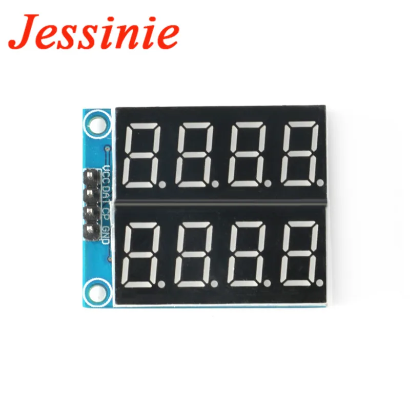 Módulo de Control de pantalla LED de tubo Digital MAX7219 TM1638, 4, 8 bits, para Arduino, 3,3 V, 5V, placa de controlador de microcontrolador de matriz de puntos - imagen 2