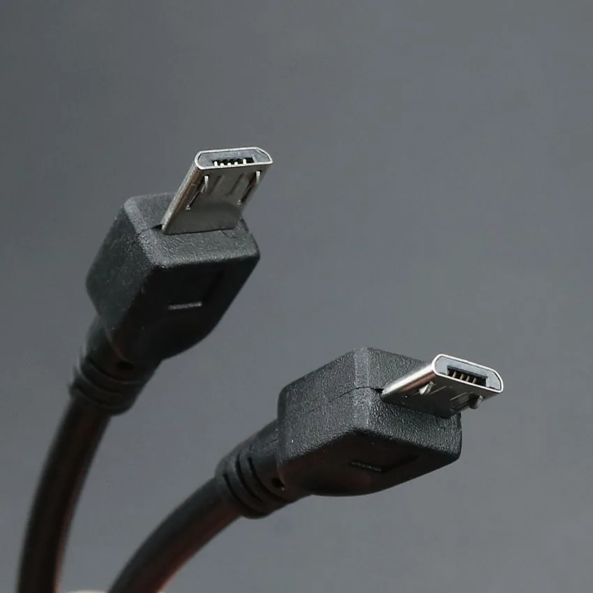 YuXi Micro USB tipo B macho a Micro B macho, convertidor de 5 pines, adaptador OTG, Cable convertidor de datos de plomo de 5 pines micro macho a macho - imagen 4