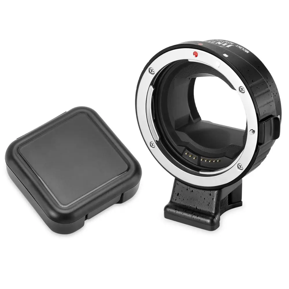 JINTU-Adaptador de montaje de marco completo para lente de enfoque automático, EF-NEX II para lente Canon EF EF-S a cámara Sony NEX A7 A7R A7S A7RII A7RIII A7MII