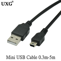 Cable USB Mini para MP3 MP4 DVR GPS Cámara HDD – Carga y Datos Rápidos