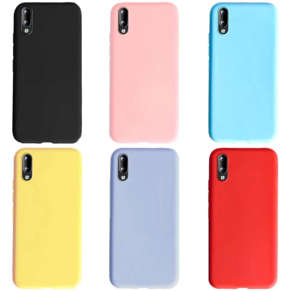Funda de teléfono Candy para Vivo Y91C 1820, bonita Capa, suave, a prueba de golpes, parachoques para Vivo Y91, Y91i, Y90, Y93, Y95, Y90, Y1s, bolsas Y 91C