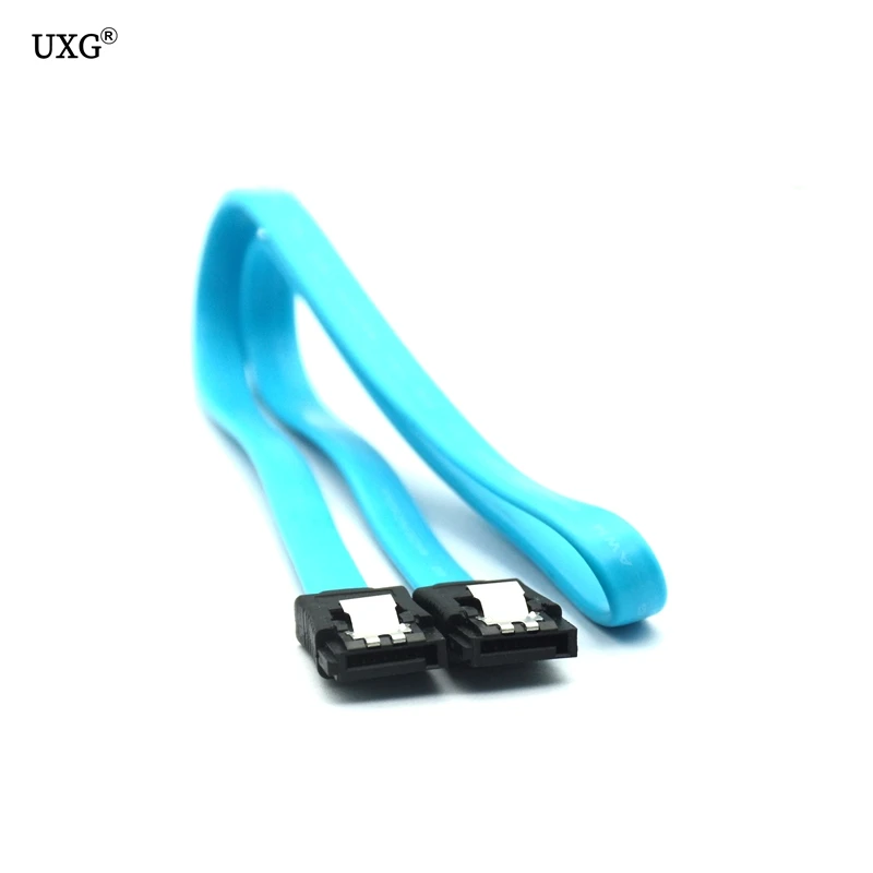 Cable SATA 3,0 a disco duro SSD, adaptador HDD, cable recto de 90 grados, Cable Sata 3,0 para Asus MSI, Cable de placa base Gigabyte, azul - imagen 5