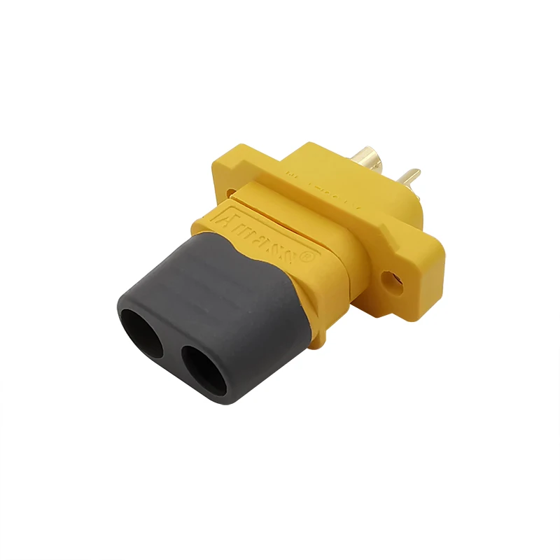 XT60E1-M-conector macho XT60H para batería Lipo RC, XT60 conector hembra, funda montable para coche, Dron FPV, 1 par - imagen 3