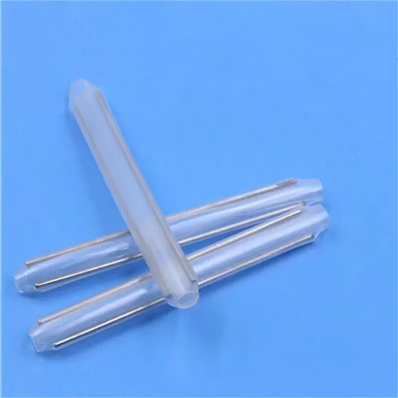 Manga de empalme de fibra 45 60mm para cable de caída 201 funda protectora de fusión de doble aguja de acero inoxidable EVA ambiental 1000 Uds - imagen 4