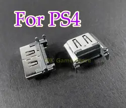 2 unids/lote conector de interfaz de puerto compatible con HDMI de repuesto para piezas de reparación de controlador Sony Playstation 4 PS4