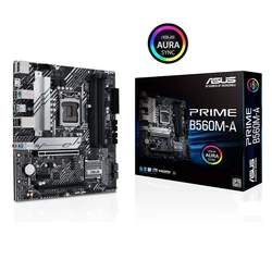 ASUS PRIME B560M-A – Placa Base LGA1200 con PCIe 4.0 y Dual M.2
