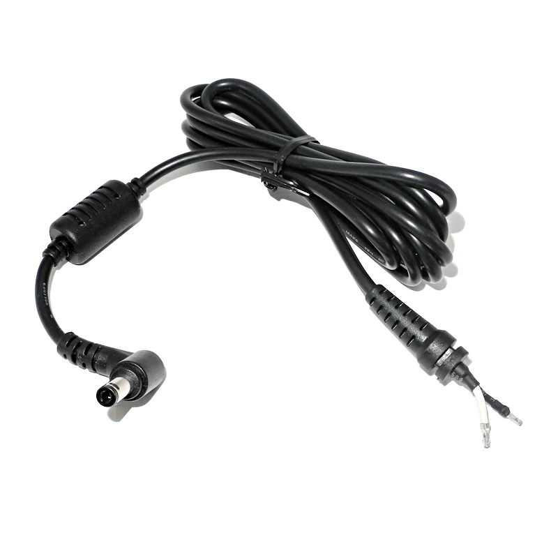 Conector de alimentación para ordenador portátil, adaptador de enchufe de CC de 1,8 M, 5,5x2,5mm, Cable de cargador de 18awg para Asus, Lenovo, cargador de Notebook - imagen 4