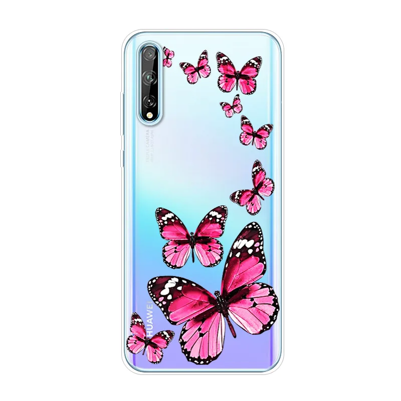 Funda de silicona transparente para Huawei P Smart Pro, carcasa de 2019 pulgadas, Capa transparente, TPU suave, 6,59 - imagen 4
